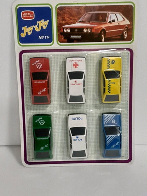 Joy Toy νούμερο 114 Scirocco καινούργια καρτέλα με αυτοκινητάκια