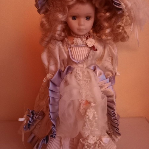 Porcelain dolls vintage romantic collection
