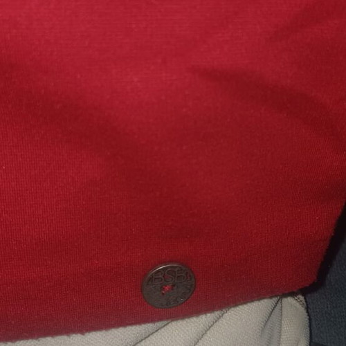 BSB skirt used, fitted, red, size M