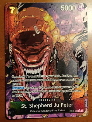 One Piece Tcg St. Shepherd Ju Peter καινούργιο
