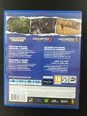 Uncharted 1, 2, 3 The Nathan Drake Collection PS4 game