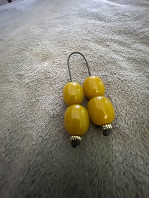 Handmade resin begleri worry beads