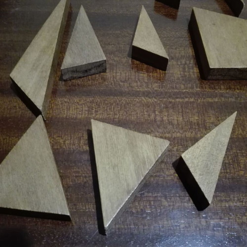Archimedes Ostomachion used wooden puzzle