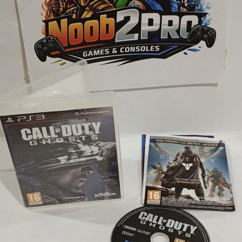 Call of Duty Ghosts PS3 used, action shooter game