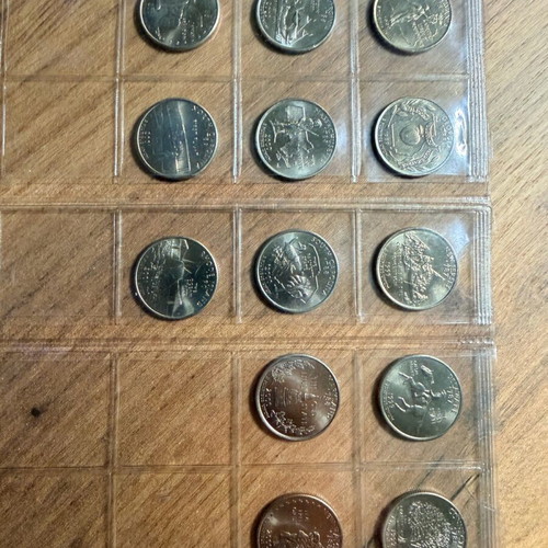 US State Quarters collection 1999–2001, 13 coins, like new