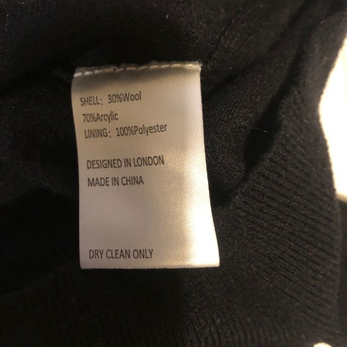 Black evening sweater Jovonna one size like new with transparent sequin sleeves