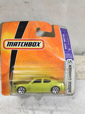 Matchbox Dodge Charger MBX Metal Series #14 μεταχειρισμένο, σφραγισμένο