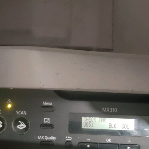 Canon MX310 multifunction device like new