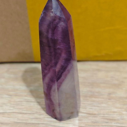 Amethyst obelisk natural processed, like new