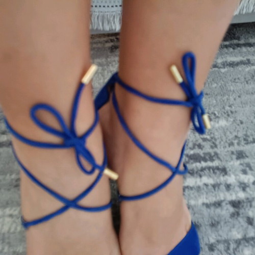 Envie Shoes blue sandals like new, size 37