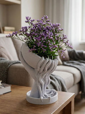 Flowerpot in modern design new