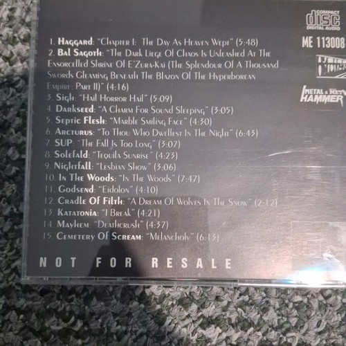 Dark Rhapsodies CD like new, various bands
