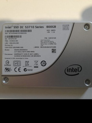 Intel Enterprise SSD 800GB σαν καινούργιο, πακέτο 2 τεμαχίων