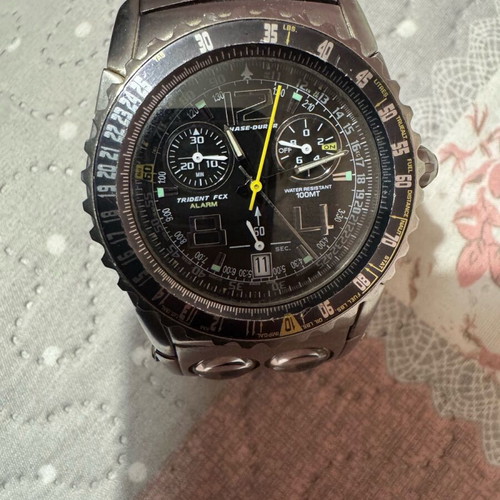 Chase Durer Trident FCX Pilot watch like new, men's