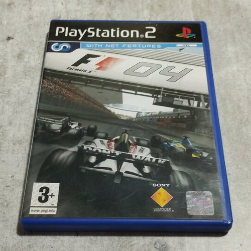 F1 04 PlayStation 2 used with Greek manual