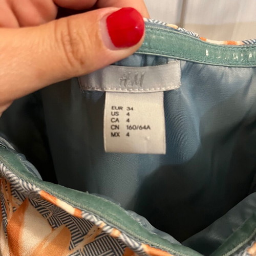 One-piece XS strapless like new from H&M