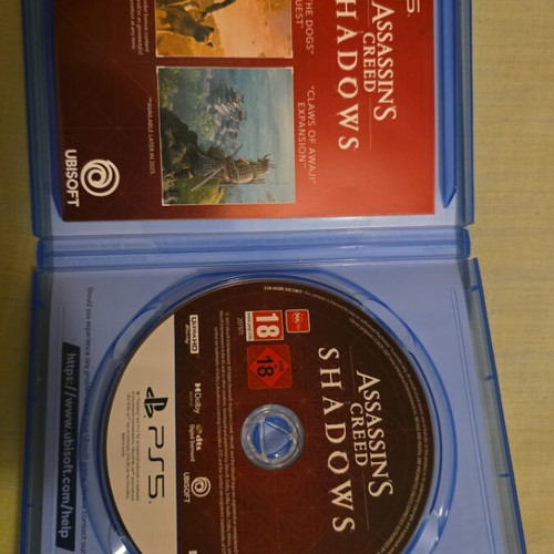 Assassin's Creed Shadows PS5 like new