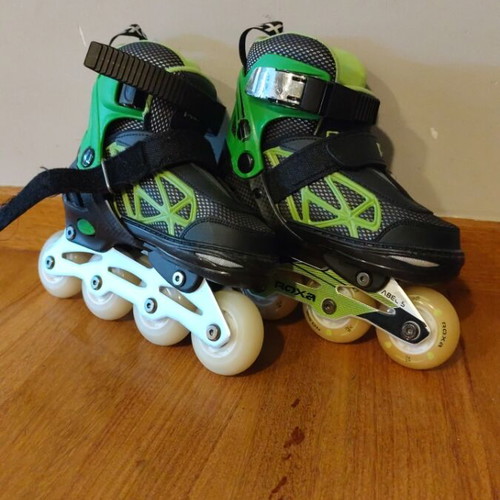 Roxa Punch Alu Inline Adjustable Kids Rollers like new