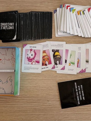 Unstable Unicorns card game used