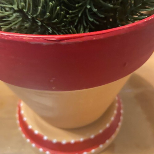 Santa Claus Flowerpot New Christmas Decoration