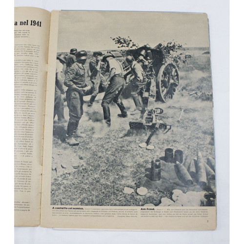 German Army Magazine Signal N.21 used 1941