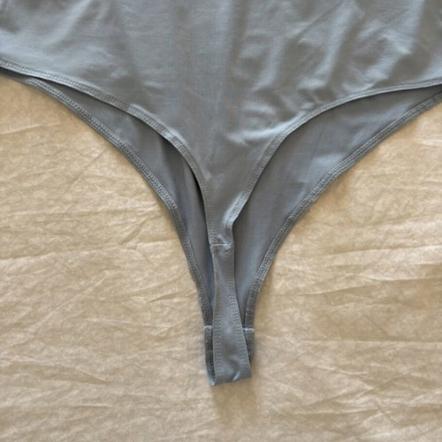 H&M Blue Bodysuit used, size L