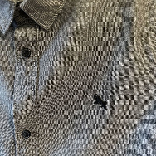 H&M Boy’s Grey Oxford Shirt like new, size 140 cm