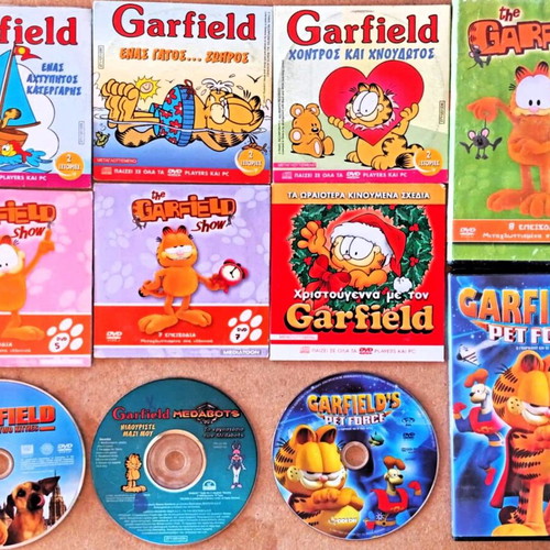Garfield animated kids DVD pack like new with 22 episodes