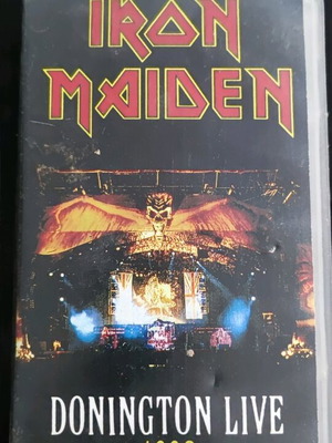 Iron Maiden Donington Live 1992 VHS used