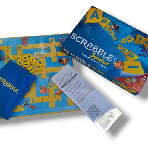 Scrabble Junior board game used