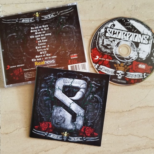Scorpions Sting in the Tail & Pure Instinct CD used, metal