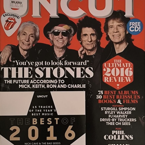 Uncut magazine new, Rolling Stones issue 236 January 2017 with CD
