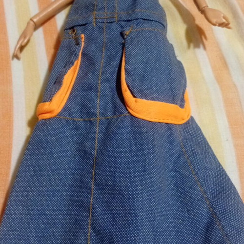 My Scene denim skirt for doll