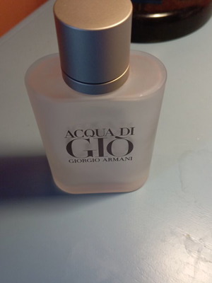 Acqua di Gio Armani bottle original, like new, empty