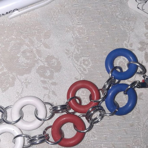 Necklace new with anchor nautical style