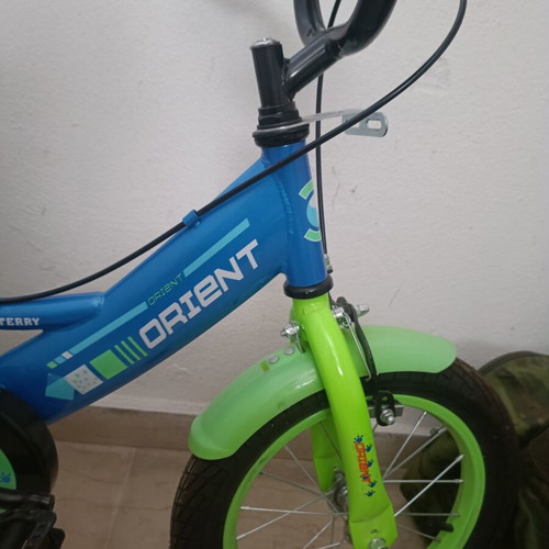 Children's city bike like new, blue