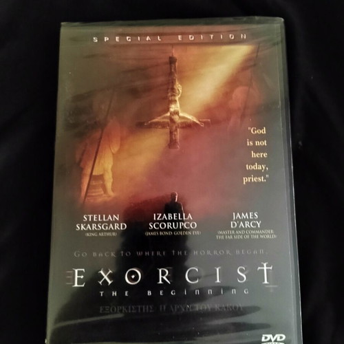 Exorcist: The Beginning DVD special edition new, with Greek subtitles