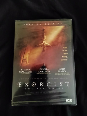 Exorcist: The Beginning DVD special edition καινούργιο, με ελληνικούς υπότιτλους