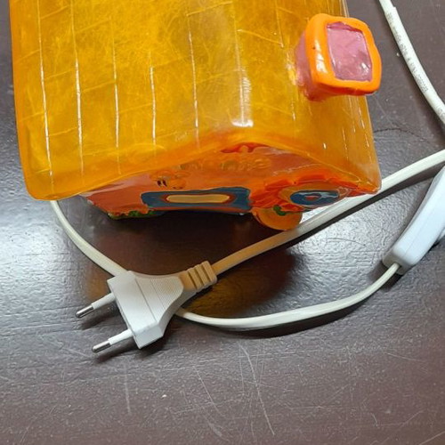 Children's lamp used for bedside table