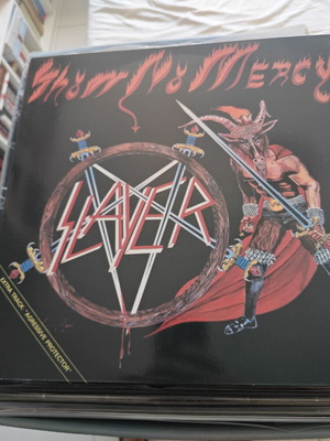 Slayer Show No Mercy βινύλιο LP άλμπουμ σαν καινούργιο