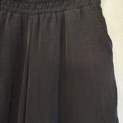 Attrattivo black set crop top and palazzo pants like new, size M