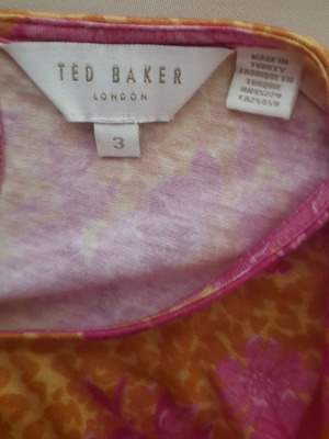 Ted Baker blouse like new, multicolor, size L