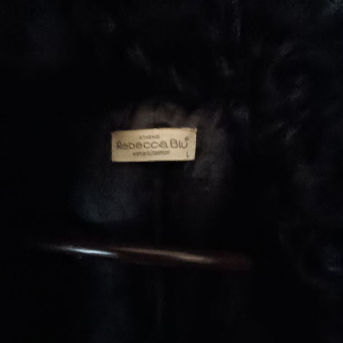 Rebecca Blu women's trench coat black like new, size L