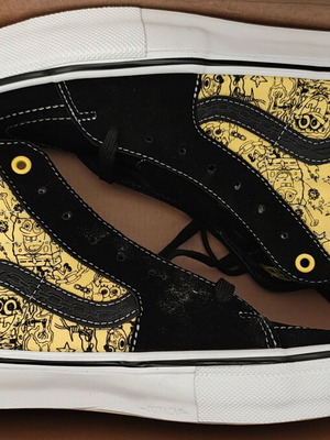 Vans Skateboarding SpongeBob Shoes Size 44 New