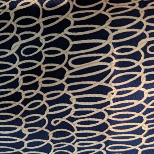 Trussardi tie used, 100% silk dark blue color
