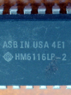 ИНТЕГРИРАН ХИТАЧИ HM6116LP-2 CMOS СРАМ