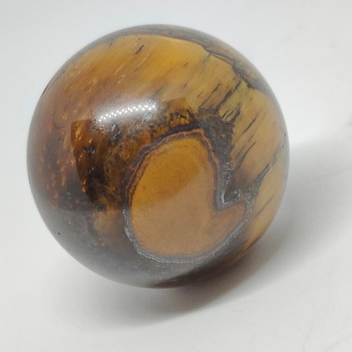 Tiger's Eye Semi-Precious Stone Sphere 2.2cm like new