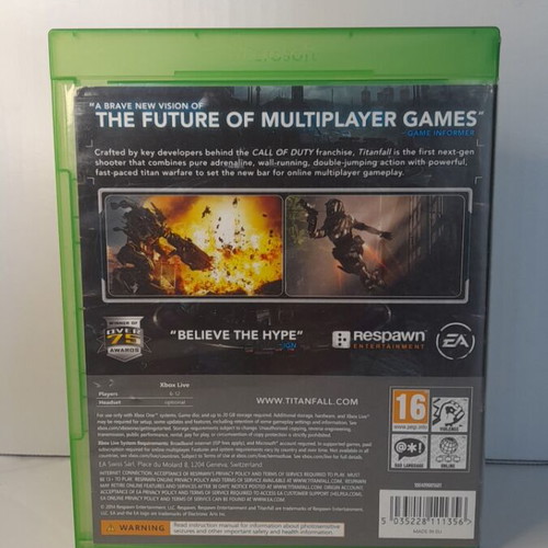 Titanfall Xbox One game, English edition