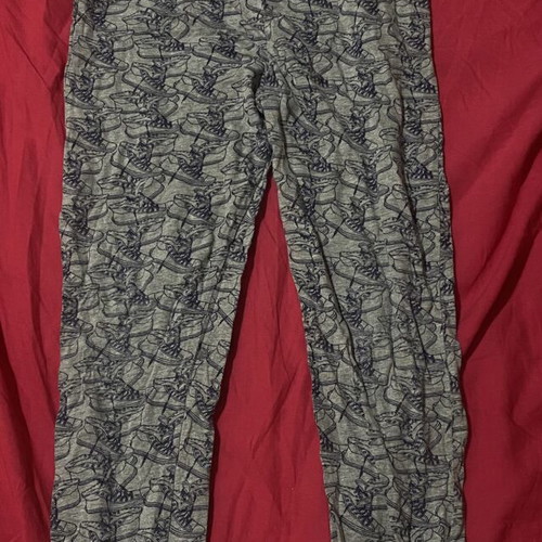 Leggings like new, size 140 cm, grey, for 10 years old