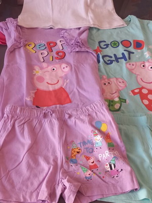 Peppa Pig Clothes Set Like New For Ages 4-6